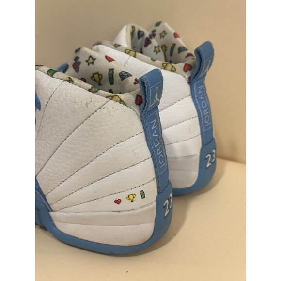Air Jordan 12 Retro Gs Emoji Size 7y - Picture 11 of 14